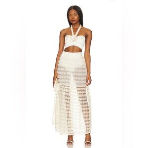 For Love & Lemons Sienna Maxi Skirt